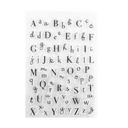 Moocorvic Fondant Letter Cutters Alphabet & Numbers Cake Mold, Cookie Stamp Impress, Embosser Cutter, Upper Case Numbers Shape DIY Cookie Biscuit
