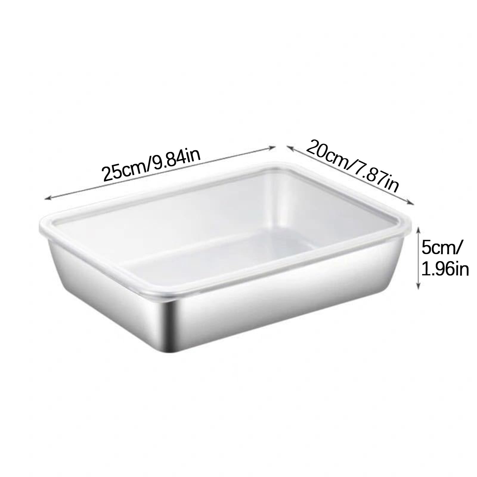 Moocorvic Food Storage Containers with Airtight Lids , Stainless Steel ...