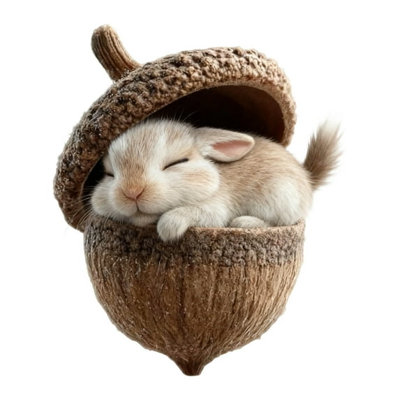 Moocorvic Forest Animal Christmas Ornaments for Christmas Tree Decorations, Holiday Gifts for Animal Lovers, 3.15 Inch