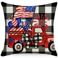 thumbnail image 1 of Guanhe Fourth of July Decorations Clearance Independence Day Pillow Cover American Flag Outdoor Home Decoration Cushion Cushion Cover, 1 of 3