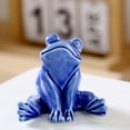 thumbnail image 1 of Moocorvic Frog Ceramic Toilet Bolt Cover, Cute Bathroom Decor Funny Tank Lid Cap Hide Screws, 1 of 7