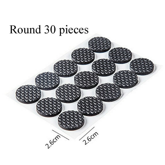 Moocorvic Furniture Sliders Chair Leg Floor Protectors Floor Bed,Felt Furniture Pads Furniture Pads ,Furniture Pads for Hardwoods Floors,Black,