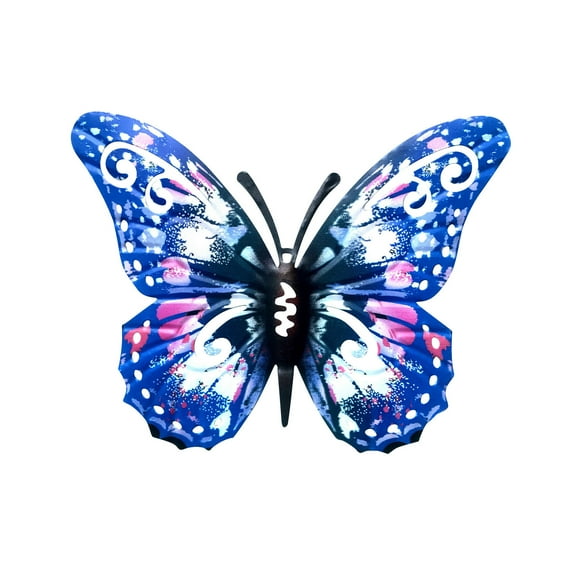 Moocorvic Garden Butterfly Art Outdoor Garden Backyard Metal Animal Decoration Gift