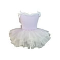 thumbnail image 1 of Moocorvic Girls Ballet Dance Dress Skirt Girls Gymnastics Leotards Backless Dress Outfit Costume 15-16 Years,Purple, 1 of 8