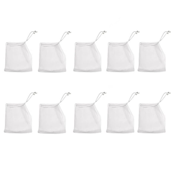 Moocorvic Handmade Soaps Bubble Net Foam Net Double Layer Soaps Net Foam Storage Bag 10PC