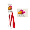 thumbnail image 1 of Moocorvic Happy Valentine's Day Windsock Polyester Garden Windsock Lawn Garden Party Deco, 1 of 5