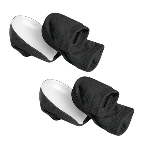 Moocorvic Height Increase Insoles for men 1.4inch, Heel Cushion for Heel Pain Relief Invisible Heel Inserts Heel Support Shoe Inserts Men Women(Black)