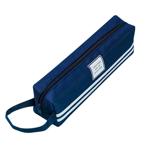 Moocorvic High Capacity Pencil Case Supplies Pencil Box Pencil Bag Stationery Pouch Zipper, Portable Office Supplies with Easy Grip Handle, ,