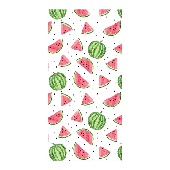 Moocorvic Kids Bath Towel for Swimming Quick Dry Strong Absorbent Cute Fruit Print Cape Bathrobe for Beach Seaside(30x60 Inch)