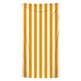 thumbnail image 1 of Guanhe Kids Beach Towels Striped Print Microfiber Bath Towel Summer Beach Essentials for Travel Swimming Pool 55x27.5Inches(Yellow）, 1 of 6
