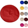 thumbnail image 1 of Moocorvic Kids Beret Hats for Girls, Winter Warm Beanie Cap for Toddler Little Girl, 1 of 7