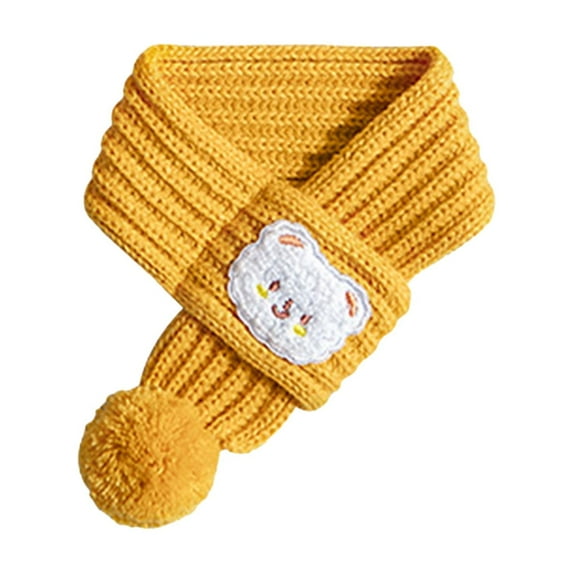 Moocorvic Knitted Scarf for Pets, Christmas Dog Neck Scarf for Small Medium Dogs & Cats, Winter Warm Soft Clothes Accessories