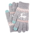 thumbnail image 1 of Moocorvic Ladies Gloves for Cold Weather, Christmas Winter Touchscreen Warm Gloves for Women and Men, 1 of 3
