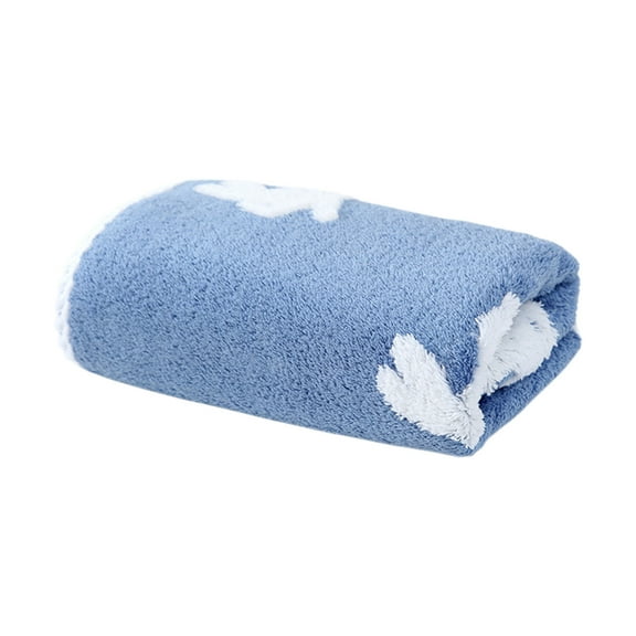 Moocorvic Large Bath Sheets Towels Soft and Absorbent Quick Dry Body Towel for Hotels, Bathroom, Shower,29.5x13.7Inches(Easter Bunny Print)