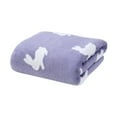 thumbnail image 1 of Moocorvic Large Bath Sheets Towels Soft and Absorbent Quick Dry Body Towel for Hotels, Bathroom, Shower,55x27.5Inches(Easter Bunny Print), 1 of 8