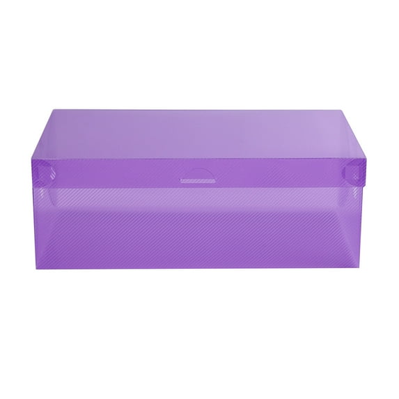 Moocorvic Large Shoe Organizer Storage Boxes for Closet,Clear Plastic Stackable ShoeContainers Bins with Lids,Great Substitute for Shoe Rack,Space Saving for Entryway