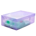 thumbnail image 1 of Moocorvic Large Shoe Organizer Storage Boxes for Closet,Clear Plastic Stackable ShoeContainers Bins with Lids,Great Substitute for Shoe Rack,Space for Entryway, 1 of 1