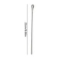 thumbnail image 1 of Moocorvic Long Handle Spoon Coffee Spoons , Coffee Stirrers Small Ice Tea Spoon Stainless Steel Teaspoon 8.66'', 1 of 6