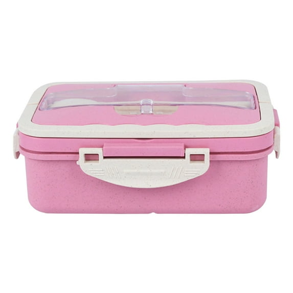Moocorvic Bento Lunch Box for Insulated Food Storage with Compartment, Leakpoof Lunch Containers for Adults (Light-pink)