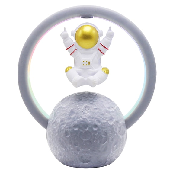 Moocorvic Magnetic Levitation Bluetooth Speaker Astronaut Home Creative Mini Radio Outdoor Wireless Subwoofer Portable Audio