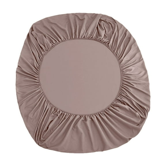 Moocorvic Mattress Cover King Size Bed, Waterproof Sheets Mattress Protector Pad Cover for Kids Bed, Soft & Breathable Fit Up to 8-11''(Khaki)