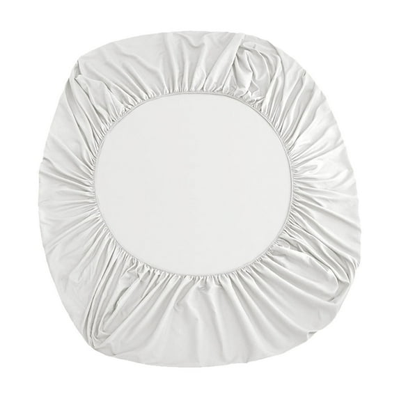 Moocorvic Mattress Cover King Size Bed, Waterproof Sheets Mattress Protector Pad Cover for Kids Bed, Soft & Breathable Fit Up to 8-11''(White)