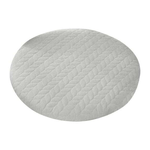 Moocorvic Memory Foam Seat Cushion Anti-slip Soft Round Stool Cushion Chair Pad 12 Inch