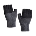 thumbnail image 1 of Moocorvic Men Winter Warm Gloves, Knitted Thermal Anti-Slip Touchscreen Glove for Cold Weather, 1 of 4