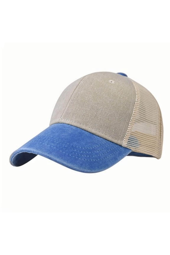 Mens Snapback Hats Adjustable Brim High Top Baseball Cap