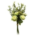 thumbnail image 1 of Moocorvic Mothers Day Gifts Artificial Flowers Rose Bouquet Butterfly Orchid Silk,Gifts for Mom,Dad Gifts,Valentines Day Decorations Clearance, 1 of 3