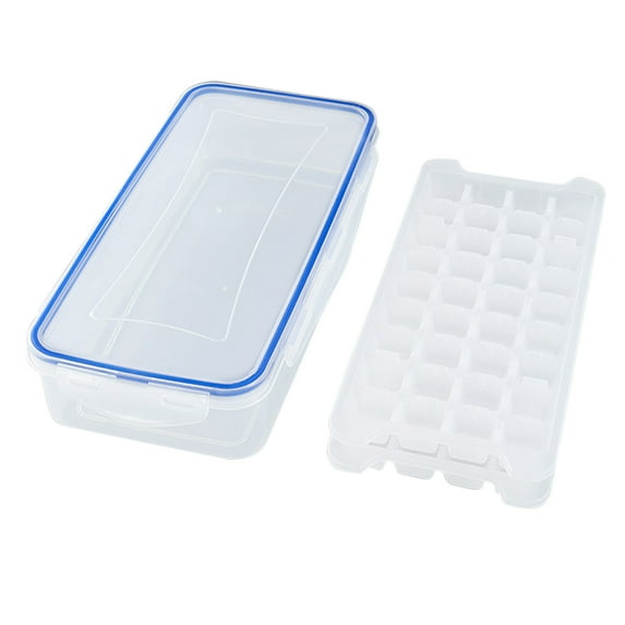Moocorvic Multi-layer Round Ice Mold Trays for Freezer, Ice Tray Plastic Ice Making Mold Creative Household Summer Refrigera