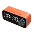 thumbnail image 1 of Moocorvic New Smart Mirror Bluetooth Speaker Subwoofer Portable Mini Stereo Mini Clock Home Alarm Clock Card, 1 of 9