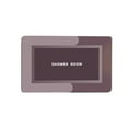 thumbnail image 1 of Moocorvic Non Slip Bath Tub Mat 16x24in, Doormats Bathroom Rugs for In Front Of Bathtub Shower Room, 1 of 9