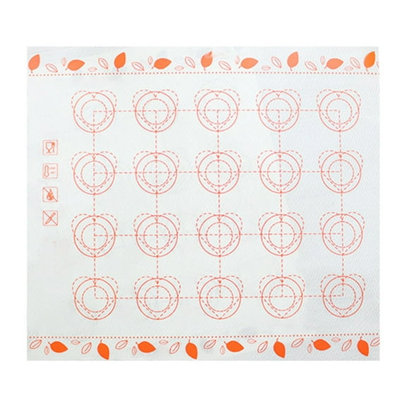 Moocorvic Non-Stick Silicone Baking Mat Heat Resistant Liner Oven Sheet Macaron Cookie