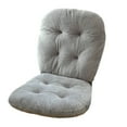 thumbnail image 1 of AnuirheiH Rocking Chair Cushions Indoor High Back, Thicken Soft Cushion Set Back Support, Outdoor Seat Cushions for Patio, Living Room Tatami(Gray）, 1 of 9
