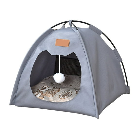 Moocorvic Outdoor Waterproof Pet Camping Tent, Cat Bed for Indoor Cats and Small Dogs, Portable Cat House Dog House