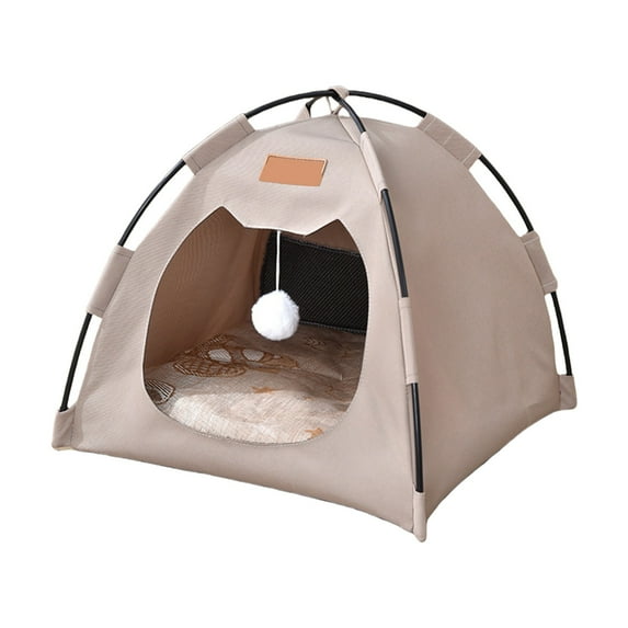 Moocorvic Outdoor Waterproof Pet Camping Tent, Cat Bed for Indoor Cats and Small Dogs, Portable Cat House Dog House