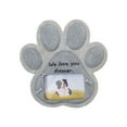 thumbnail image 1 of Moocorvic Pet Memorial Stone Engravable Garden Marker with Photo Frame,Outdoor Dog Cats Backyard Personalized Memorial Headstone Pet Gifts, 1 of 8