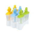 thumbnail image 1 of Moocorvic Popsicles Molds, Popsicle Holders for Kids BPA Free Popsicle Mold Reusable Easy Release Ice Make With Cover Ice Lattice, 1 of 6