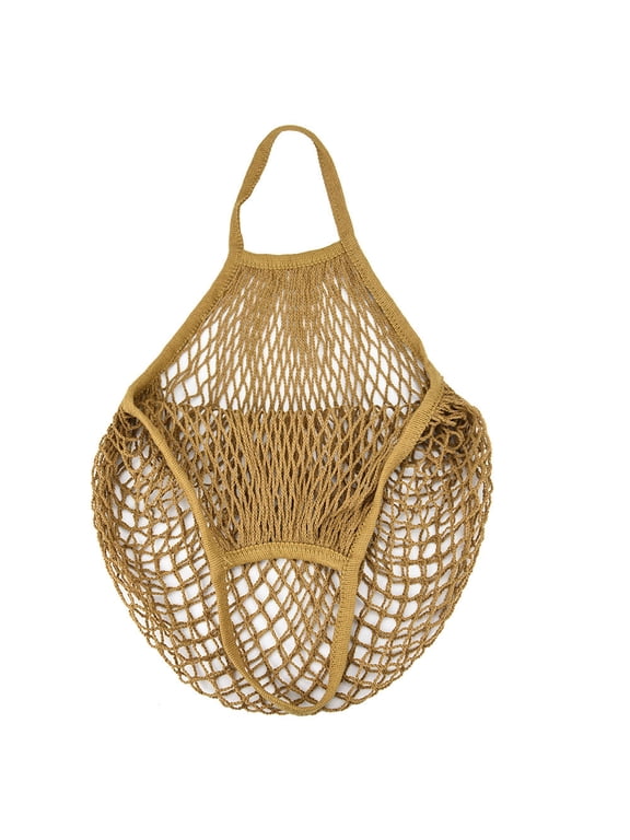 Mesh Net Turtle Bag String Shopping Bag Reusable Fruit Storage Handbag New