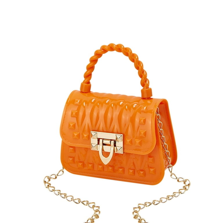 Moocorvic Purses For Women Stadium Bag Handbag Crossbody Purse Bag For Concert Sports Events Amusement Gift for Women Orange Walmart