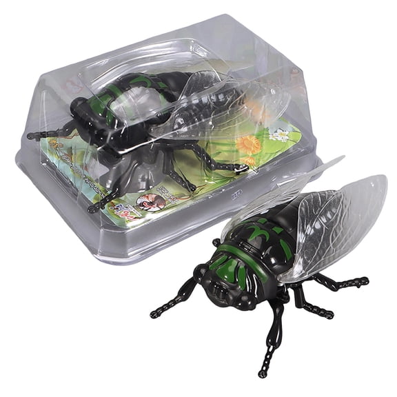 Moocorvic Realistic Insect Wind-up with Interactive Head and Tail, Movement Mechanical Insect Models for Educational Play Indoor Outdoor Use April Fool's Day Favors and Bug