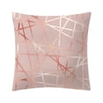 thumbnail image 1 of Moocorvic Rose Gold Cushion Cover Square Pillowcase Home Decoratio, 1 of 1