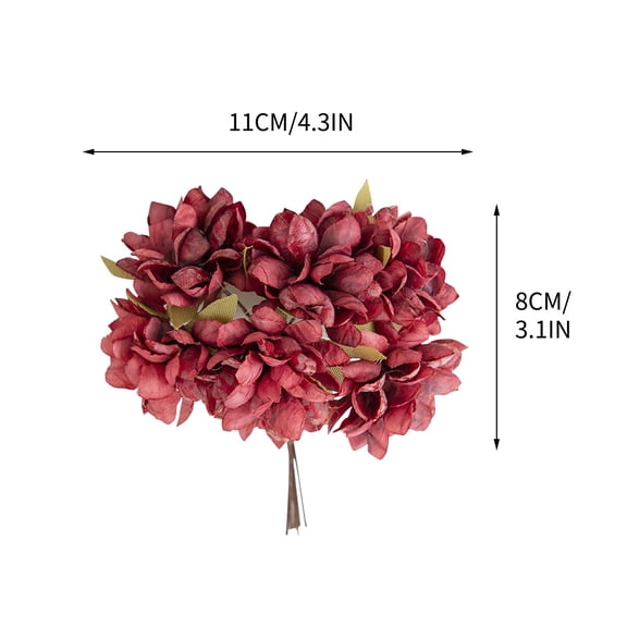 Moocorvic Rose Wedding Prop Simulation Rose Wedding Handheld Flower Bundle Home Decoration Flower Art