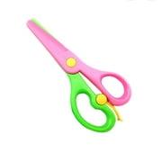 Moocorvic Safety Scissors Toddler Craft Scissors Pre Training for Cutting Paper, 1pcs