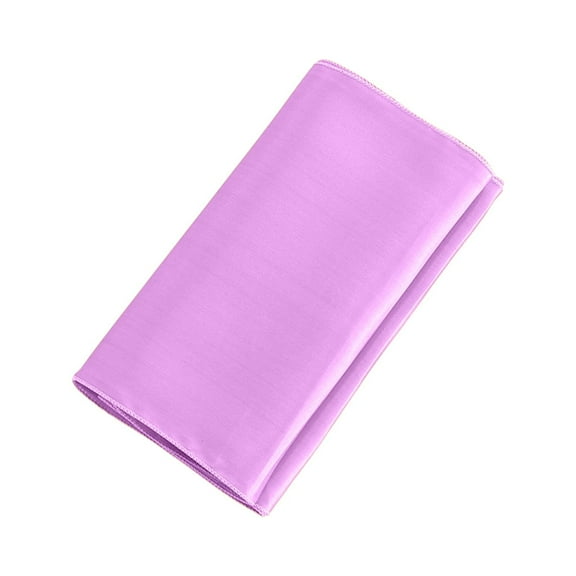 Moocorvic Satin Bow Tie Ribbon Band Chair Cover Sash Hotel Banquet Wedding Indoor Outdoor Party Decoration,Purple(108.26x7inch)