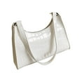 thumbnail image 1 of Moocorvic Shoulder Bag for Women, Shoulder Purse, Purses for Women, Gift for Women Girlfriends, Large Capacity, White, 1 of 4