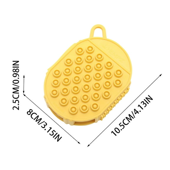 Moocorvic Shower Brush with Soft and Stiff Bristles, Bath Dual-Sided Back Scrubber for Shower Exfoliating Body Scrubber for Wet or Dry Brushing,