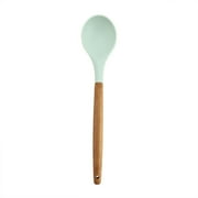 Moocorvic Silicone Cooking Utensils Set Kitchen Decor, Heat Resistant, Non-stick Spatula Set Wooden Spoons for Cooking, Brush, Whisk, Wooden Handle Kitchen Gadgets