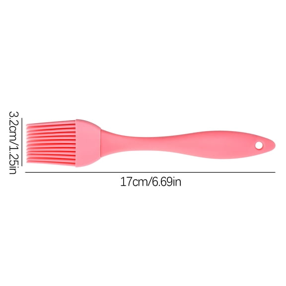 Moocorvic Silicone Pastry Brush,Cooking Brush for Oil Sauce Butter Marinades,Food Brushes for BBQ Grill Kitchen Baking,Pastries Cakes Meat Desserts,Food Grade,Dishwasher Safe,